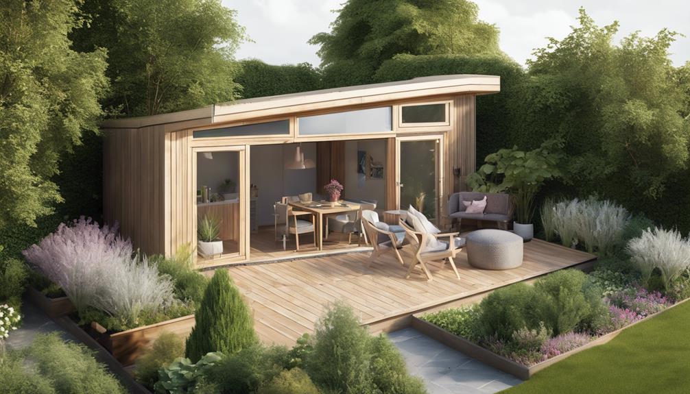 analyzing garden room designs