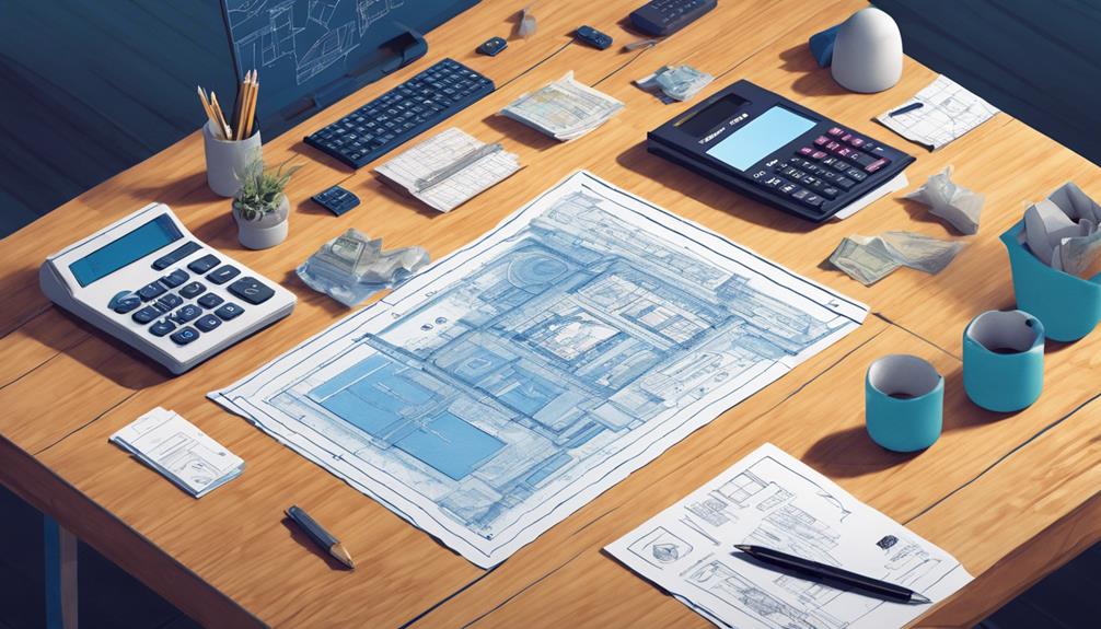 calculating planning permission expenses