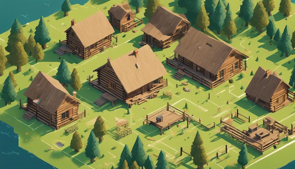 log cabin construction tips